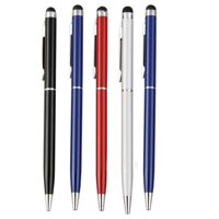 5 pcs Metal Stylus 2 in 1 Stylus Replacement Pen Stylus for Apple iPhone 3gs 4s 4