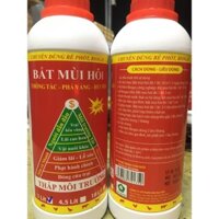5 phút hết mùi hôi cống rãnh, chuồng nuôi, biogas. chai 1lit