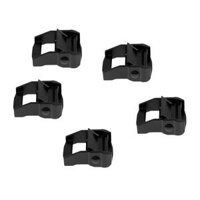 5 Pieces 38mm Roof Rack tie Straps Cam Buckle for Webbing  500kg Luggage Kayak Board Surf - Black