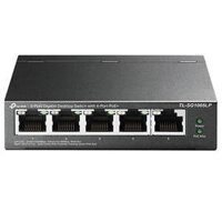 5-Port GE with 4-port PoE+ Switch TP-LINK TL-SG1005LP