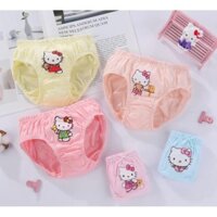 5 quần lót bé gái 100% cotton mẫu Mèo Hello Kitty