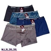 5 Quần Lót Đùi Nam Boxer Cao Cấp Bigsize Thun lạnh Mềm Mát Co Giãn MarketOnline68 LC703