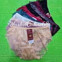 5 Quần Lót Nữ Ren Hoa Cúc Từ 45kg Đến 55kg 401 Ren Mềm Mát Sexy MarketOnline68