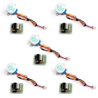 5 Set Arduio DIY Kit ULN2003 Driver Module Board+28BYJ-48 5V 12V Reduction Step Motor Gear Stepper Motor 4 Phase Step Mo