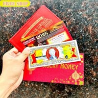 5 Set Tiền 2 Đô Hình Con Rắn - 2 USD Hình Con Rắn Mạ Vàng Lưu Niệm Tết Ất Tỵ 2025 KBNLTT