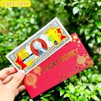 5 Set Tiền 2 Đô Hình Con Rắn - 2 USD Hình Con Rắn Mạ Vàng Lưu Niệm Tết Ất Tỵ 2025 CHLX8103