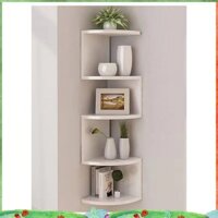 5 Tầng Kệ Góc Nổi Kệ Treo Tường Góc Kệ Sách Gia Đình Nhà Bếp Lưu Trữ Trang Trí Phòng Khách uejfredkuwg