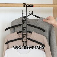 [5 TẦNG] Móc Treo Quần Áo Thông Minh, Đa Năng, Có Chống Trượt, Chịu Lực Tốt, Tiết Kiệm Không Gian