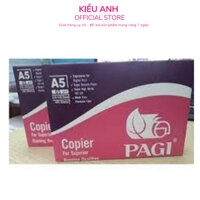 5 tập Giấy in khổ A5 Pagi 65 gms/ 500 tờ 1 tập,giấy mịn phù hợp cho văn phòng. - VPP Kiều Anh