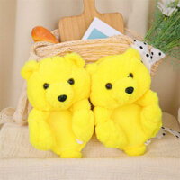 5 Teddy Bear Dép Giày Ấm Sàn Nhà Giày Bông Mùa Thu Và Mùa Đông Dễ Thương Dép Bông Dép Bông Dép