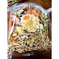 5 Túi Rau củ Đà Lạt sấy khô làm dưa món - 5 loại rau củ quả sấy Túi 160G