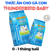 (5 túi) Thức ăn gà con Thunderbird Baby dành cho gà đá giai đoạn 0-1 tháng tuổi