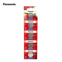 5 Viên Pin CR2025 3V Panasonic Lithium made in Indonesia - Hang chinh hang