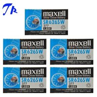 5 viên Pin Maxell SR626SW Pin đồng hồ đeo tay 377 ( 1.55V)