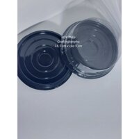 50 -100 HỘP NHỰA ĐẾ ĐEN H24 NẮPTHẤP, KÍCH THƯỚC 14.5 X 14.5 X 5 CM