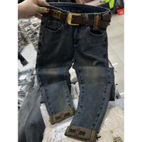 (50-90 KG) QUẦN JEAN BAGGY THÊU THỎ MINMIN, CHẤT JEAN CAO CẤP CO GIÃN 4 CHIỀU, FORM BAGGY THOẢI MÁI NĂNG ĐỘNG