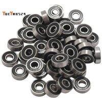 50 Cái / bộ 608 Vòng Bi ABEC-5 8X22X7 mm Rãnh Sâu Thép Carbon Kín
