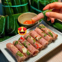 50 cái nem chua Thanh Hoá truyền thông-Nem chua Lan Chi-ăn là mê