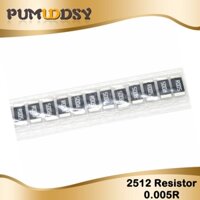 50 chiếc 2512 smd điện trở 1% 2 w 0. 005 r0. 005 ohm 5mr r 005