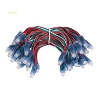 50 Chiếc WS2811 LED Pixel Dây Đèn Quảng Cáo Đổ Chống Thấm Nước Full Màu Đục Lỗ Ánh Sáng 12 Mm DC 5V