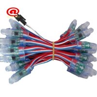 50 Chiếc WS2811 LED Pixel Dây Đèn Quảng Cáo Đổ Chống Thấm Nước Full Màu Đục Lỗ Ánh Sáng 12 Mm DC 5V