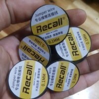 50 cuộn dây đồng câu mạch điện 0.1mm có tráng men cách điện