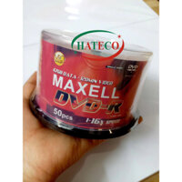 50 ĐĨA DVD Trắng Maxell 4.7GB 16x Loại tốt - DVDMaxell tốt - DVD hộp 50 Đĩa dvd / CD Maxell