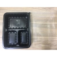 50 Hộp Nhựa Đựng Cơm 3 Ngăn JB-HT88
