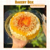 50 Hộp Nhựa Tròn H28 Size 20cm Đựng Bánh Bông Lan Trứng Muối, Cơm Cháy