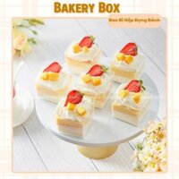 50 Hộp Vuông Đựng Bánh Tiramisu, Mousse, Panna Cotta (LC-6055)