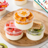 50 Hũ Cup Pudding, Cốc Pudding Béo Lùn Nướng Trực Tiếp, Gato Flan Caramel