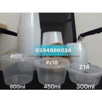 50 Hũ nhựa dùng 1lần