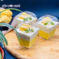 50 Ly Mica Đựng Bánh Lạnh, Tiramisu, Bánh Macaron, Bánh Các Loại 210ml [7065]