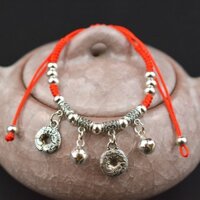 50 mẫu Lắc chân vòng chỉ đỏ vintage may mắn - CD70.41 rồng