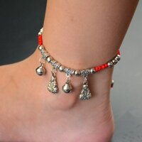 50 mẫu Lắc chân vòng chỉ đỏ vintage may mắn - CD70.44 thiền