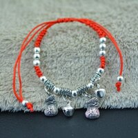 50 mẫu Lắc chân vòng chỉ đỏ vintage may mắn - CD70.12 túi tiền
