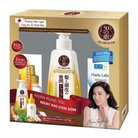 50 Megumi Combo 50 Megumi (Dầu Gội Ngăn Rụng Tóc 250ml + Tinh Chất Dưỡng Tóc 30ml + Dưỡng Ẩm Hada Labo 100ml)