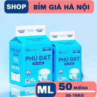 (50 miếng) Bỉm già Phú Đạt ML10 XL10 có vách chống tràn #phú đạt #tã phú đạt #bỉm già phú đạt #tã già phú đạt #phú đạt