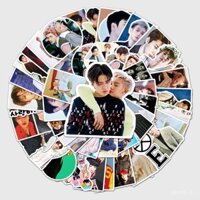 50 nhãn dán hành lý DIY chống nước cho EXO Graffiti, ngôi sao Park Chan-ryeol và Sehun, hỗ trợ hàng hóa