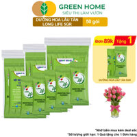 50 Phân Bón Cho Hoa Cắt Cành Greenhome, Longlife, 5gr, Dưỡng Hoa Lâu Không Hôi Nước