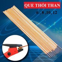 50 Que thổi than 6x 355mm Que khoét hồ quang khí bằng carbon