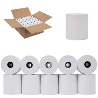 (50 Rolls) 3 x 165' 1-Ply Kitchen Printer Paper Premium Bond Receipt Paper POS Cash Register - BuyRegisterRolls