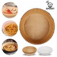 50 Tờ Giấy Nến Lót Nồi Chiên Không Dầu Hình Khuôn Bánh Siêu Tiện Lợi - Thấm Giảm Thiểu Tối Đa Dầu Mỡ Bám