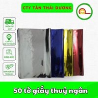 50 tờ giấy thuỷ ngân Làm Oản Làm Đồ Trang Trí Phụ Kiện