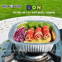 50 Tô Nấu Mì Cay, Tô mì Hàn Quốc Bon S6 1000ml Tiện Lợi Hot Trend