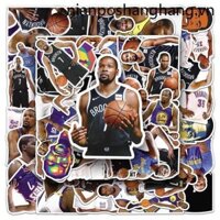 50 Tờ NBA Star Durant Nhãn Dán Độc Đáo Laptop Xe Tay Ga Guitar Chống Thấm Nước Độc Đáo Tự Làm Dán