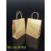 50 túi giấy kraft có quai 19QX