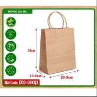 50 túi giấy kraft có quai xách