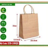 50 túi giấy kraft quai xách