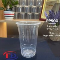 500 ly nhựa pp đáy bằng 360ml,500ml ,700ml loại dày, đựng trà sữa